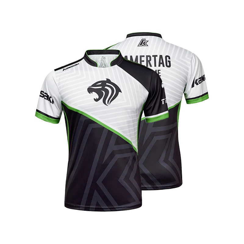 Source gaming jersey short sleeve athlete shirts cheap wholesale customized  sport gaming jersey on m.