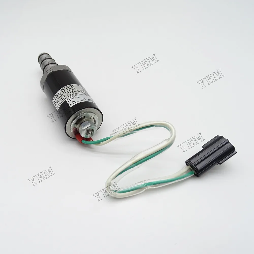 For Kobelco Solemoid Valve KDRDE5K-20-40C07 Engine Parts With Warranty 2