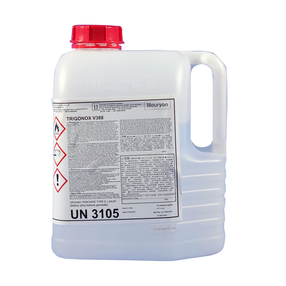 Curing Agent Nouryon Trigonox V388 Curing of Unsaturated Polyester Resin MEKP Grille Process Peroxide