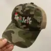 camo cross back green