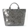 Gray Leopard Print