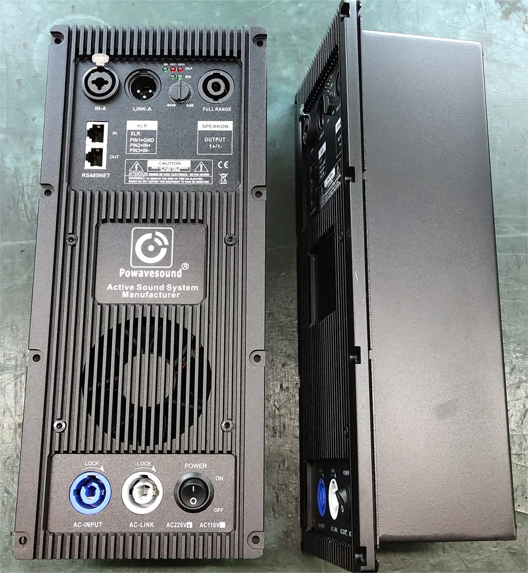 Pro Audio Plate Power Amplifier Module Powavesound Newest Module Amplifier for 2 Way Speaker and Line Array Speaker Subwoofer