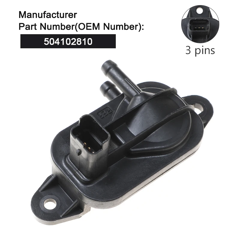 Dpf Differential Pressure Sensor 504102810 1400952180 55210304 For