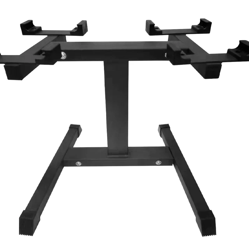Gym Fitness Sport Adjustable Dumbbell Stand Rack Free Weights Storage Rack for product detail 1