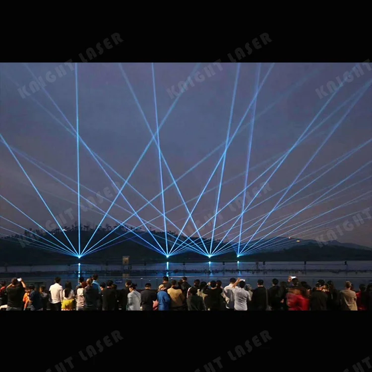 20w Outdoor Sky Animation Programmable Pattern Laser Beam Light Show