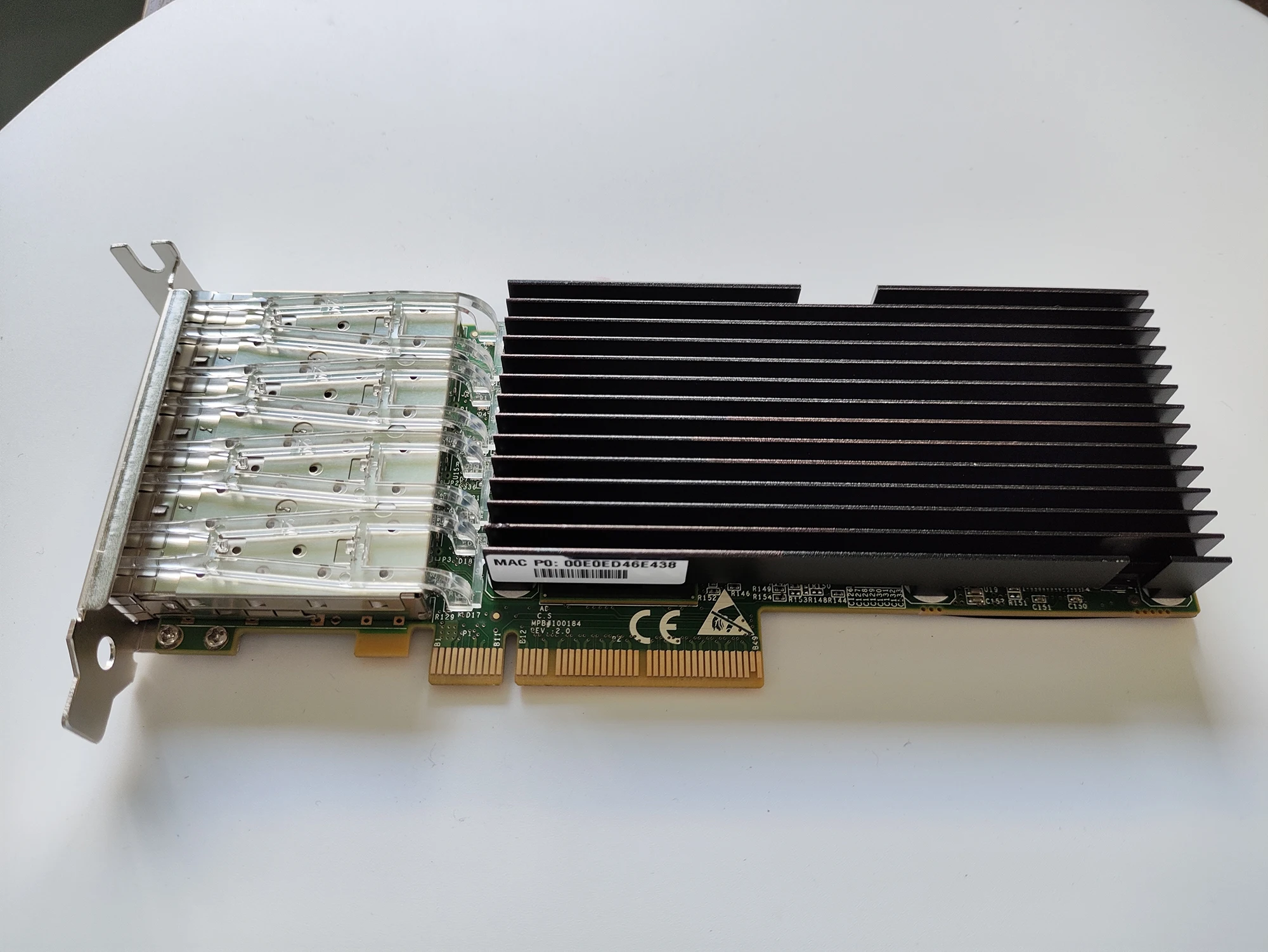 Brand New Intel X520-DA4 10G 4-Port SFP+ PCIe Network Card - 3