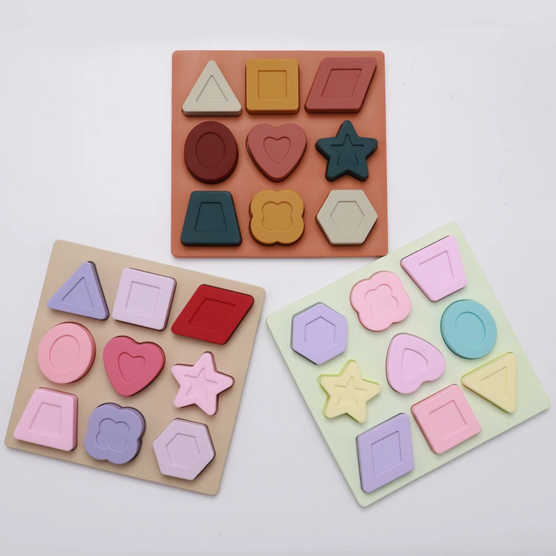 Самые продаваемые в сентябре силиконовые штабелируемые игрушки Обучающие блоки детские без бисфенола А пищевые