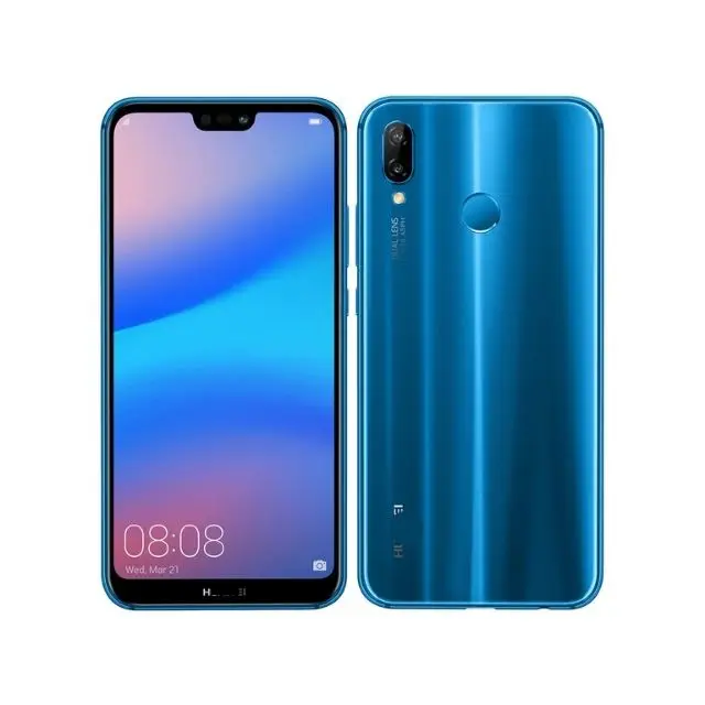 【ミミコア】HUAWEI P20 lite  Blue Huawei P20 Lite Blue - Zigzag