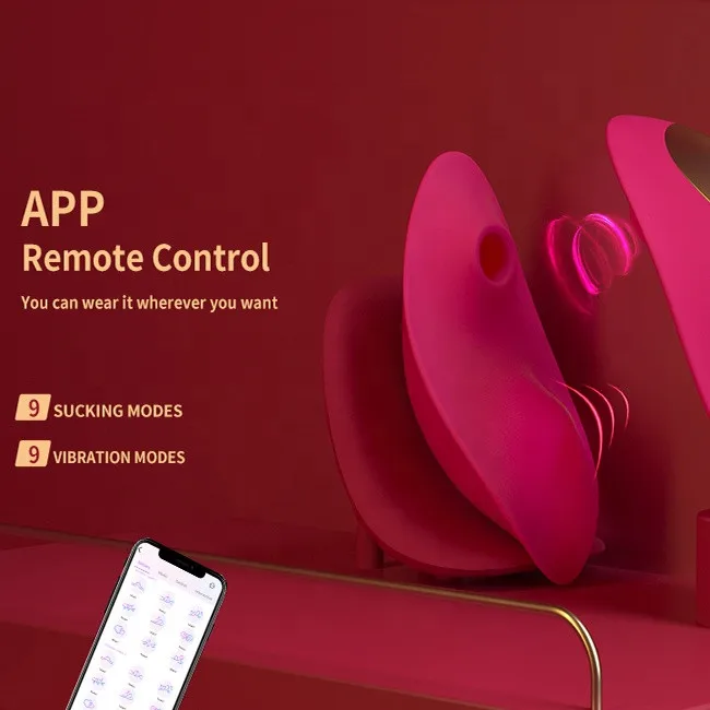 2025 NEU Handy-App Fernbedienung Slip-Klitoris-Vibrator Damenunterwsche  Saugvibrator Sexspielzeug Mit 9 Intensiven Frequenzen