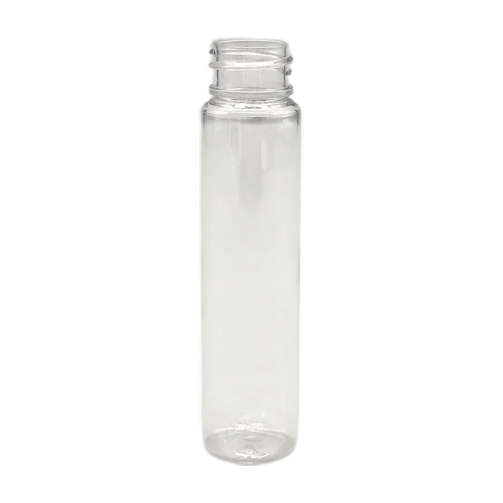 Empty Fine Mist Bottle 30ml Cylinder PET Plastic Perfume Toner Shampoo Spray Bottle for Travel