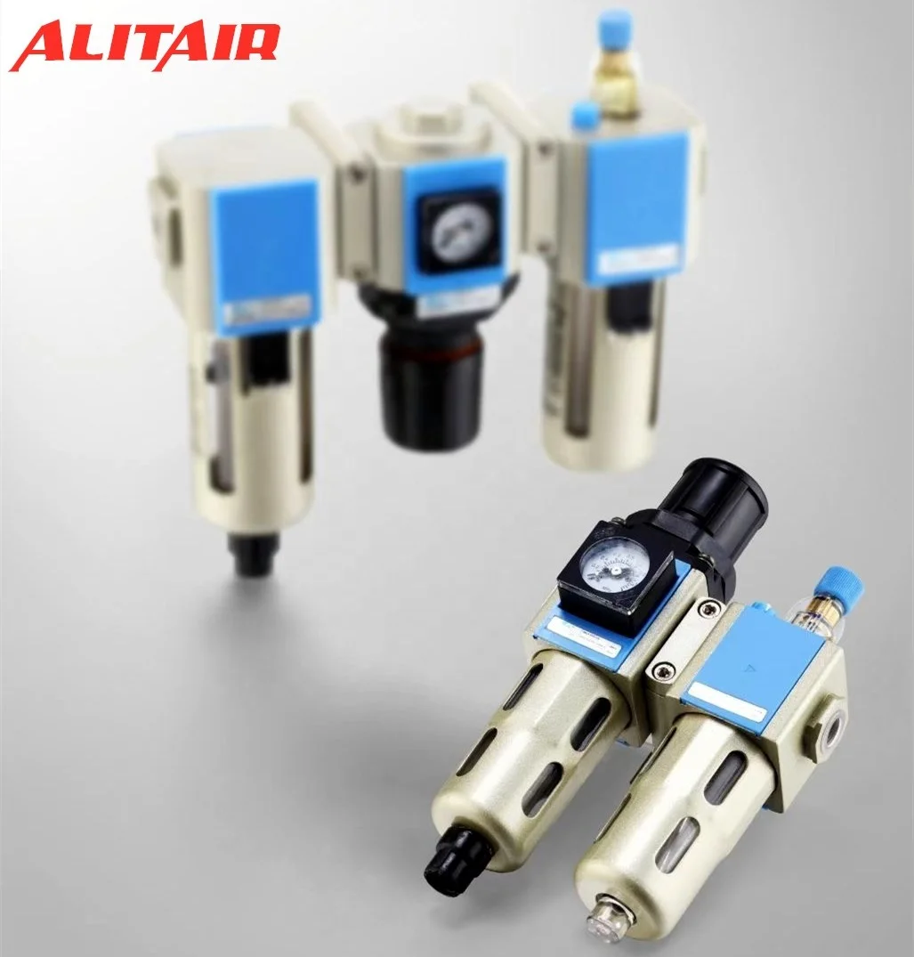 Pneumatic FRL Unit Air Unit Combination Air Filter Regulator Lubricator