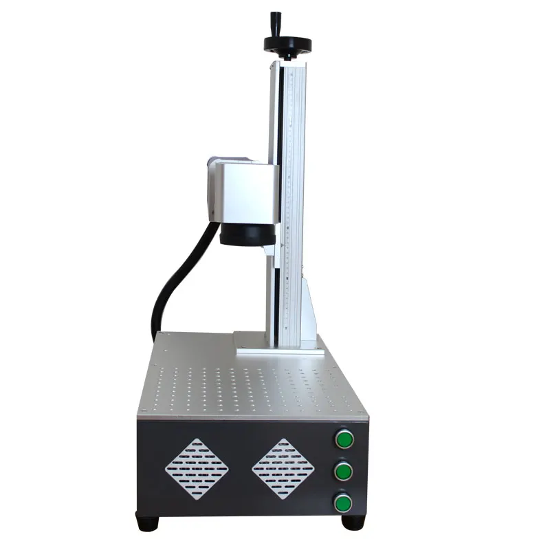 Fiber Laser Marking Machine with Screen 20w 30w MAX Marking  Machine for Stainless Steel, Aluminum and Other Metal Materials factory