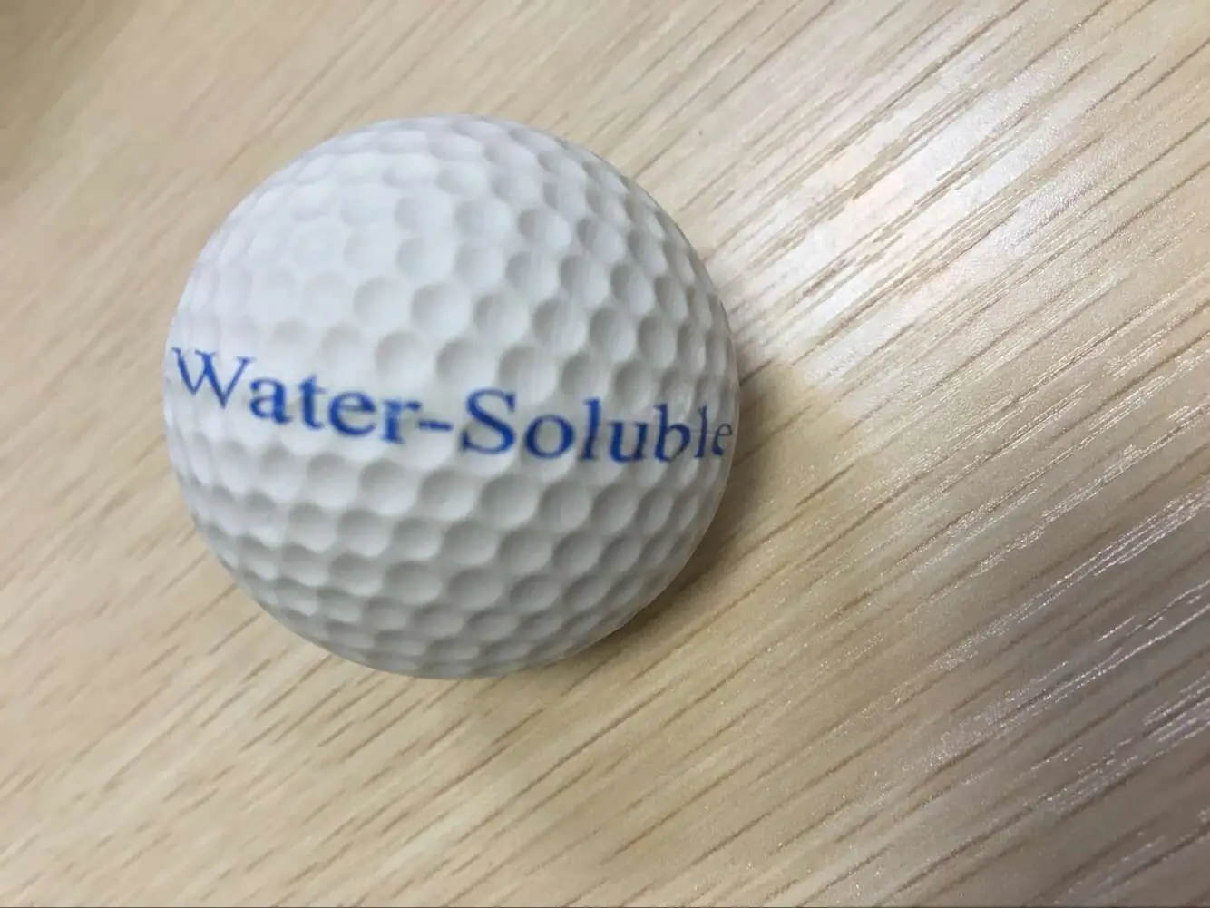 Free Sample Customized 100pva Cold Water Soluble Golf Balls Buy Free