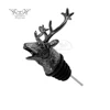 07C Cerf porte-bonheur noir