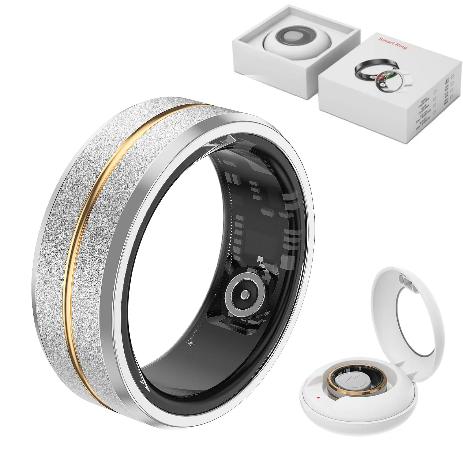 De Nieuwe Titan Pro Smartring Van QRing Lanceert Met Draadloos Opladen En Ingebouwd Scherm.1015293.0