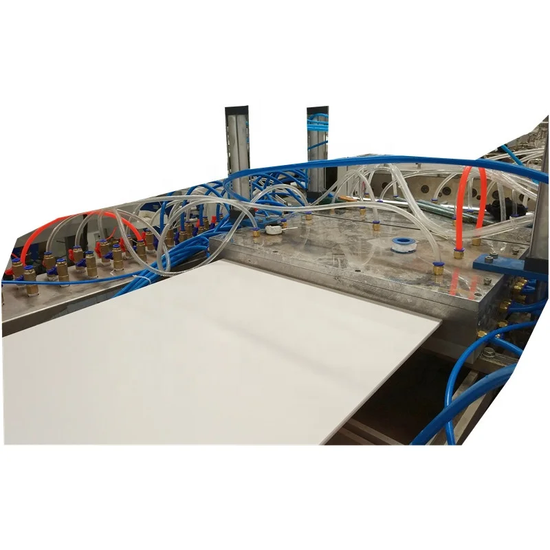 PVC Ceiling Cutting Extrusion Machine/plastic Pvc Ceiling Board Sheet Panel Making Machine Line
