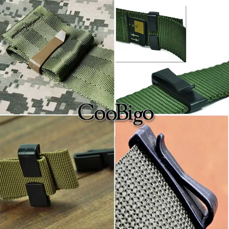 Quick Keeper Buckle Webbing Endclip 29mm - 10er Set Für Gurte Und Rucksäcke