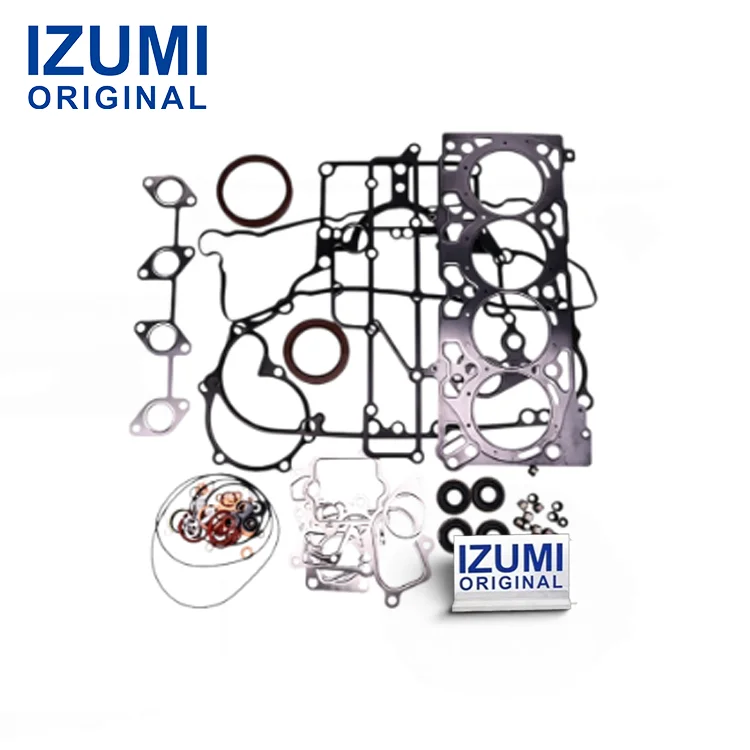 ইজুমি মূল V2607T ওভারহল গ্যাসকেট কিট ডিজেল ইঞ্জিন পার্টস কুবোটা ট্র্যাক্টর, জেনারেটর এবং এক্সক্যাভেটরের জন্য ওইএম এবং অ্যাফটারমার্কেট প্রতিস্থাপন