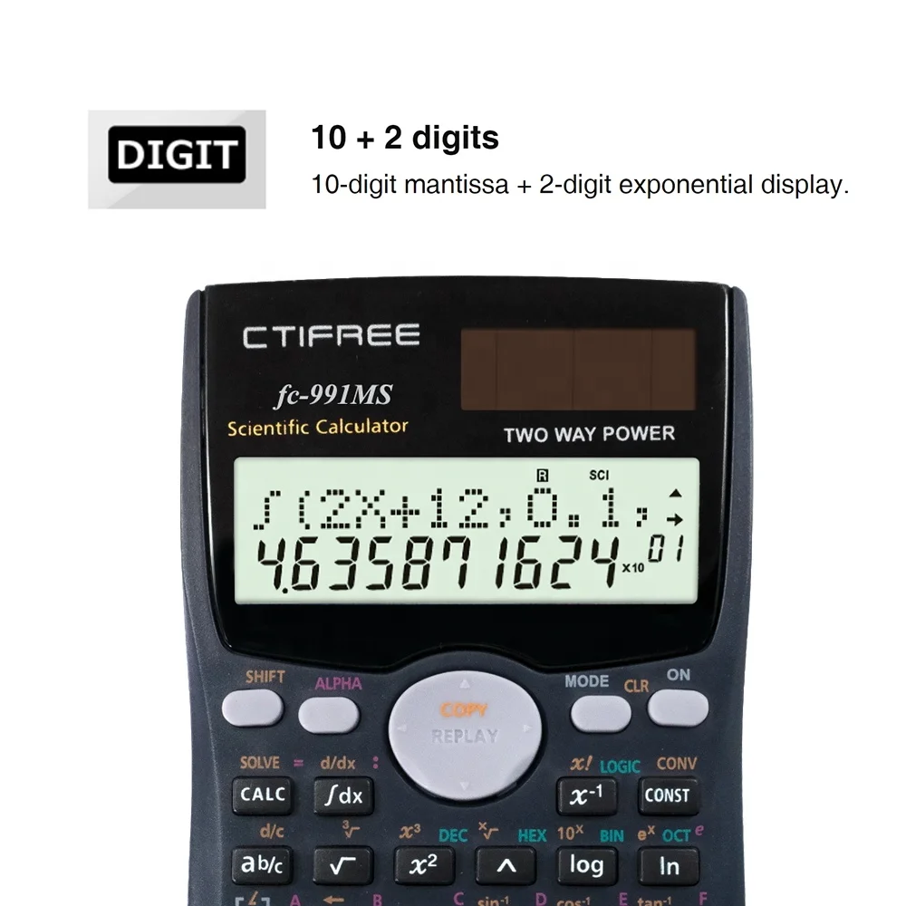 FX-991MS科学计算器FX-100MS工程定制学生计算科学计算器科学