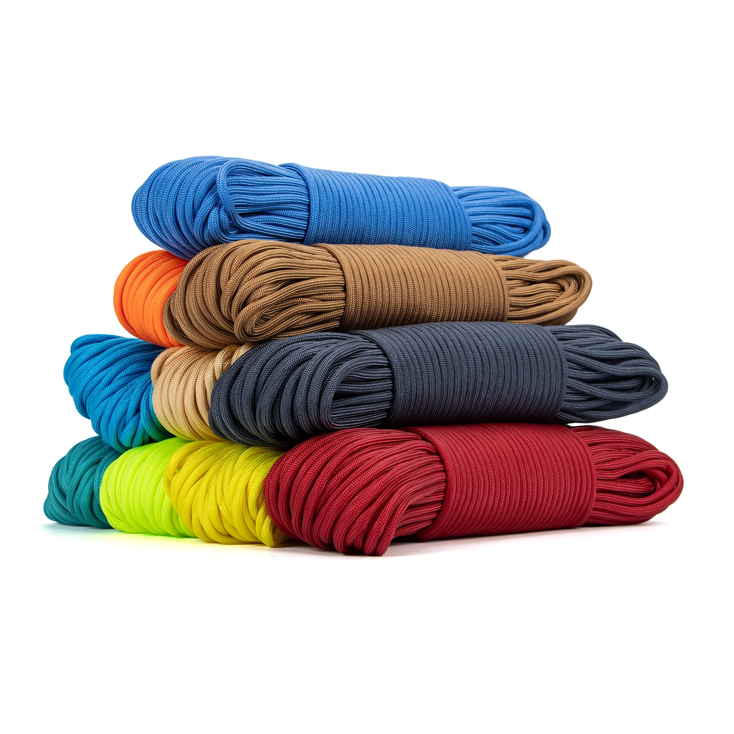 Lot De 16 Couleurs De Paracord 550 – Cordon Nylon 4 Mm, Multifonction, 58 Brins, Neuf