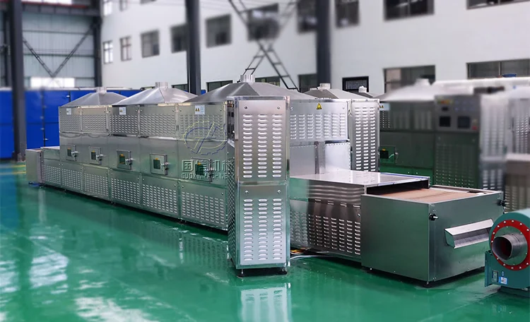 20 kw Clove Tunnel Type Microwave Drying Machine