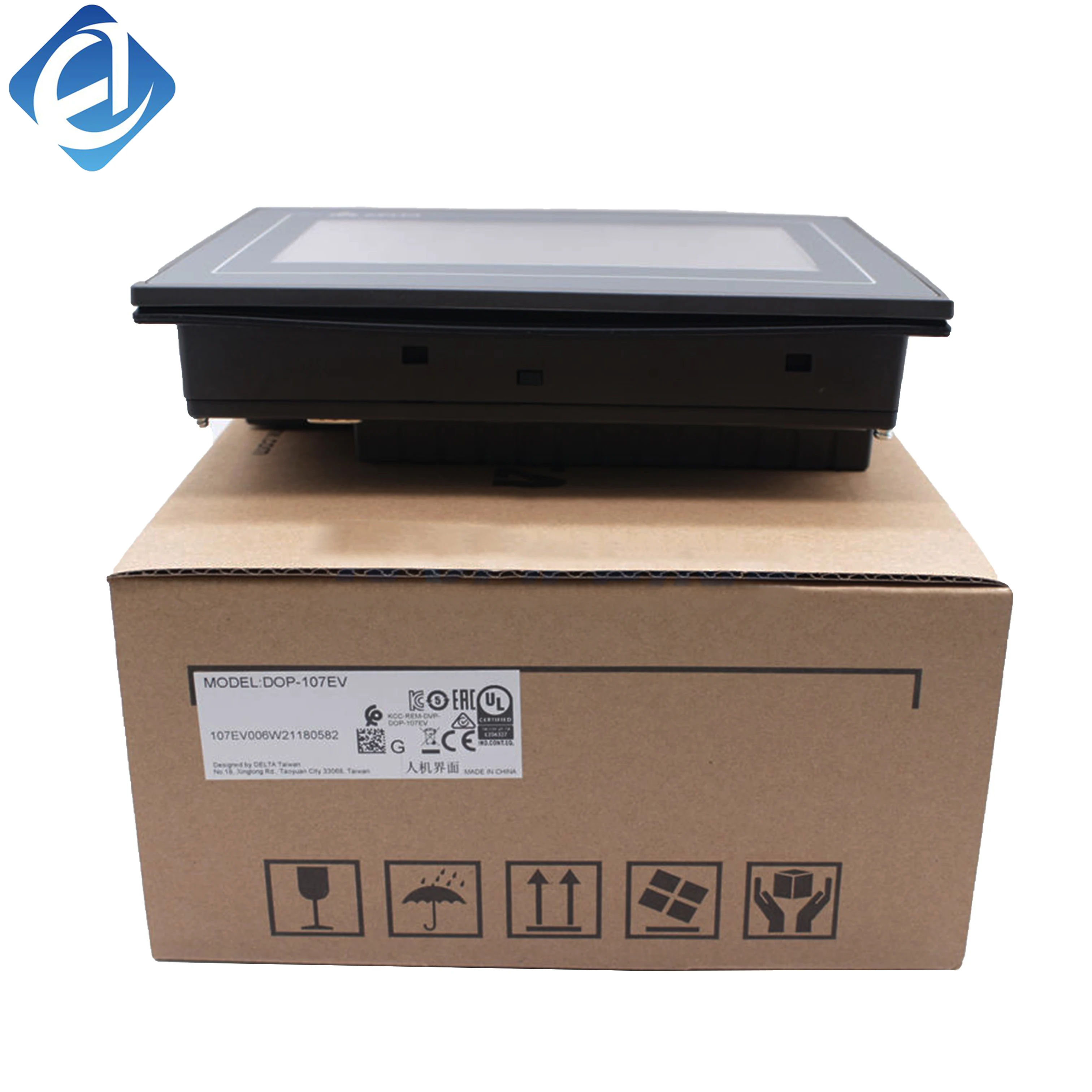 New Original DOP-107EV Dop107ev PLC HMI Screen Display Control Touch Screen Stock in Warehouse