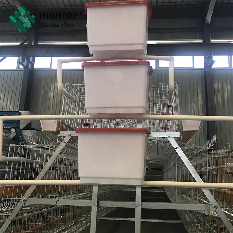 Affordable a Type Hens Coops 4 Tiers Layer Chicken Cages for Commercial Poultry Farm