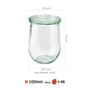 Trasparente-1050 ml