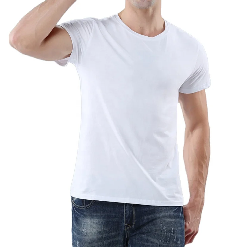 Men's 320g Heavyweight Cotton Washed Pocket T-shirt O-neck Plus Size ...