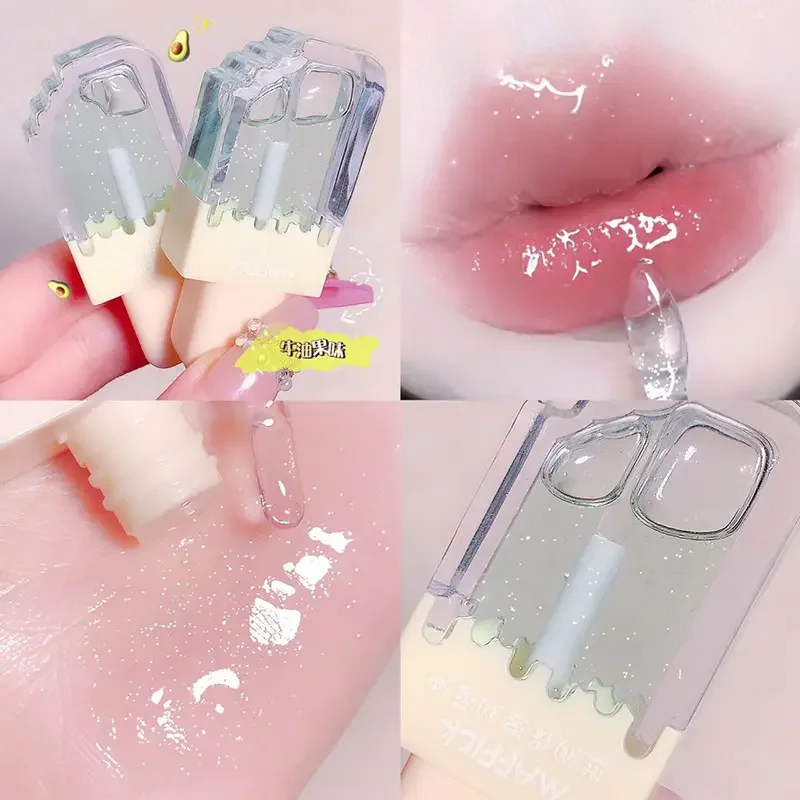 MAFFICK アイスクリームリップグロス - 保湿・防水・3種のフレーバー
