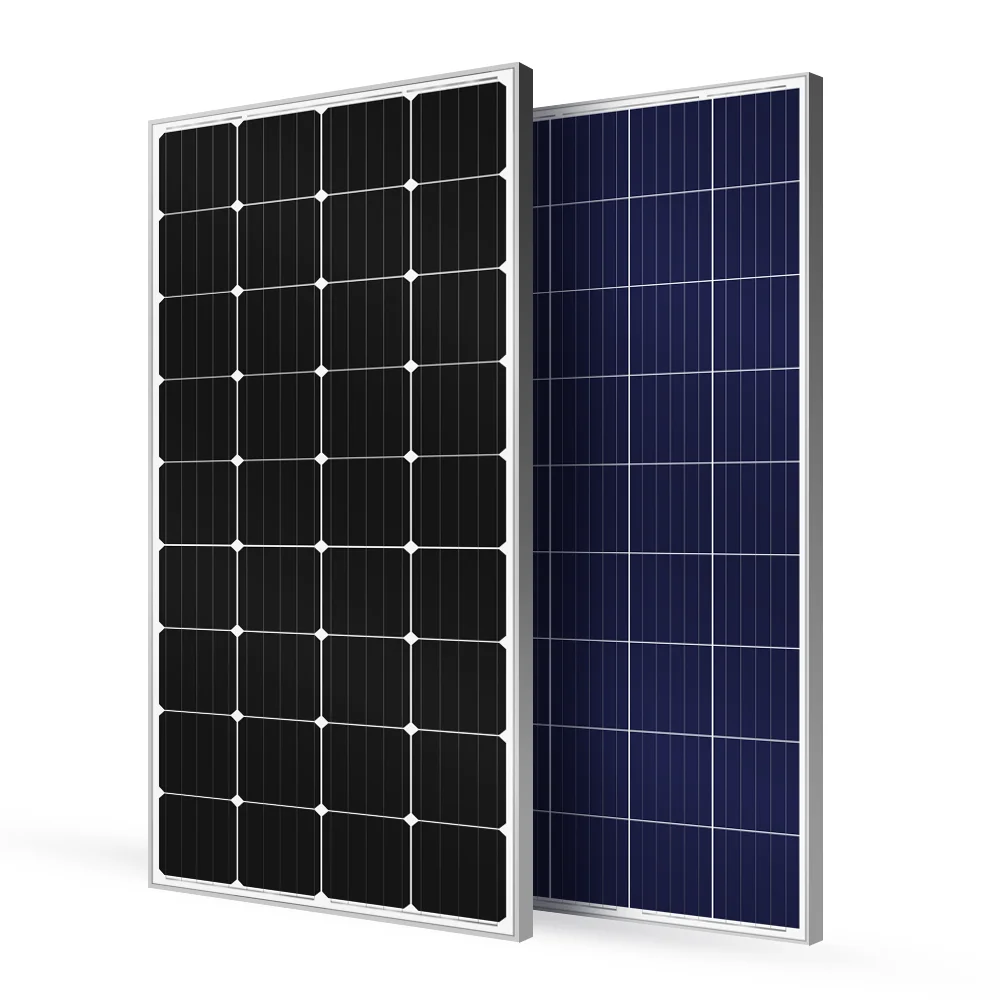 Half cut PERC 370w mono solar panel 60 cell 120 cells 350w 360w 166mm cells H
