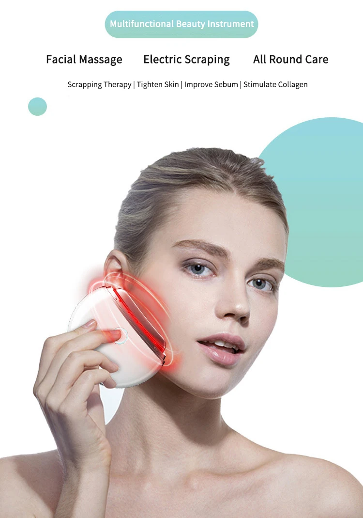 2023 Hot Selling Neck Face Beauty Device Rf Ems Led Anti-wrinkle Anti ...