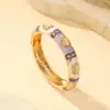 Gold-purple-white