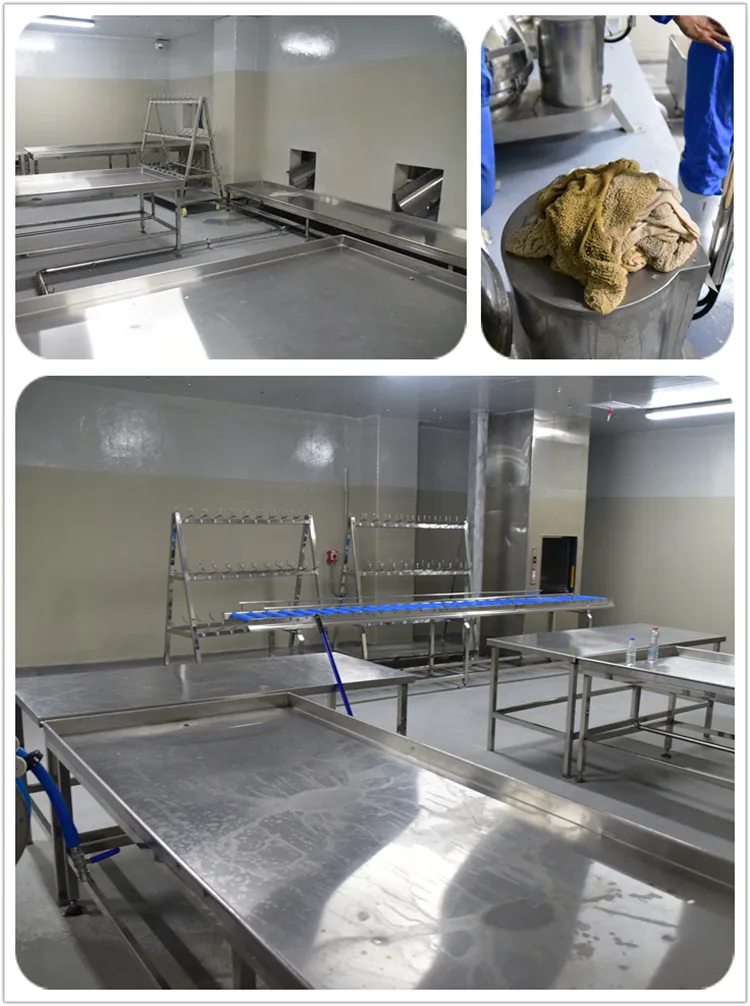 Automatic tripe cleaning machine for cleaning cattle, sheep and sheep internal organs