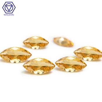 Rarity Wholesale Price marquise all size CZ Stones 5A quality Zircon Light Olive Cubic Zirconia For Gemstone Jewelry
