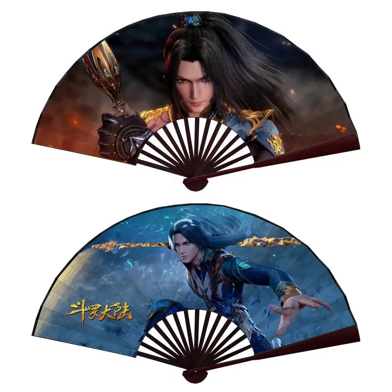 Оптовая продажа, бутик Vigreat, подарочные изделия из бамбука, поклонники ручной бумаги с принтом аниме на заказ