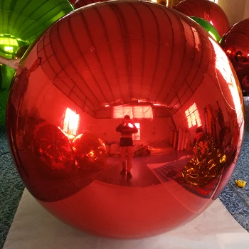 Christmas ball activities event party  Giant Inflatable Mirror Ball colorful mirror ball for advertisement