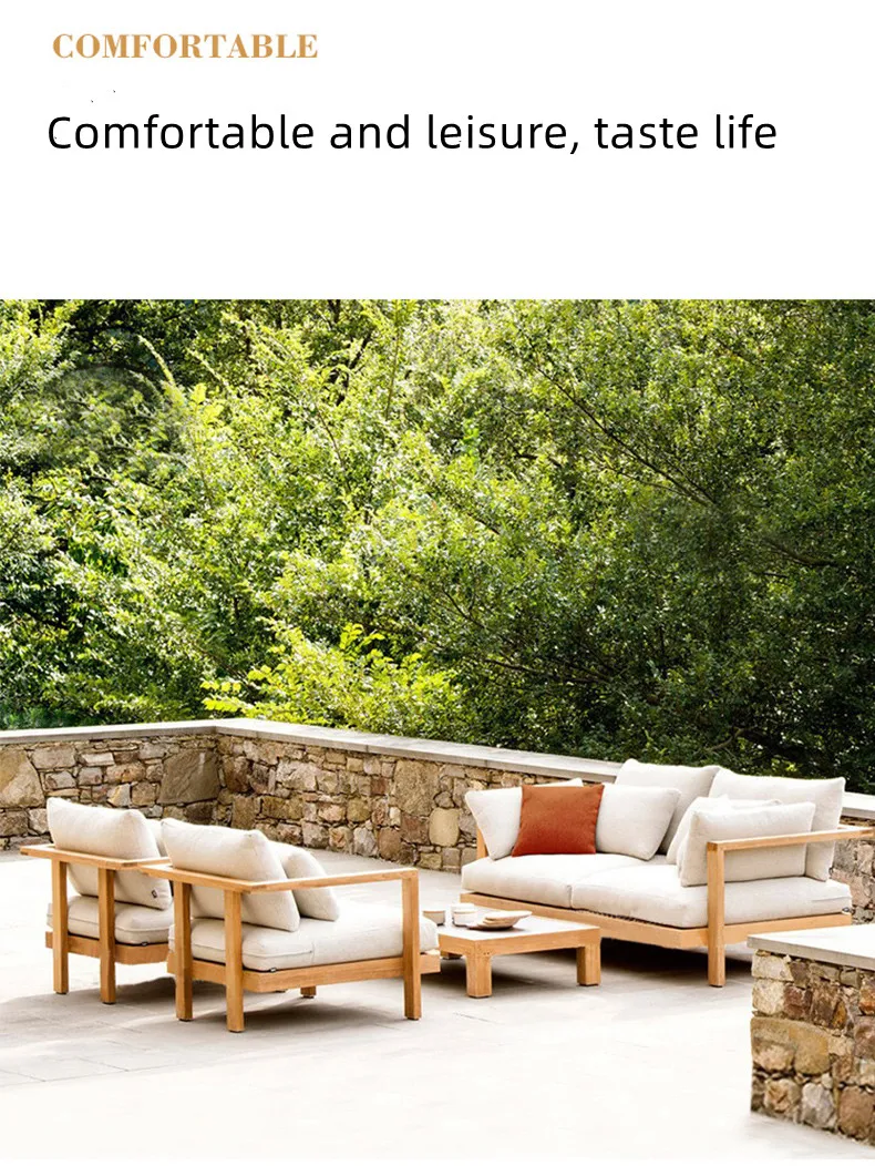 Timber Lounge Shell Modern Teak Wooden Lounge - Perfect for Outdoor Spaces