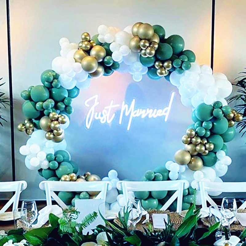 Kit Arco Palloncini Oro Bianco, 102pcs Arco Ghirlanda Palloncini Compleanno Oro Sabbia Bianco, Decorazioni Festa Compleanno Beige Oro Bianco Per Baby Shower Battesimo Bambino Matrimonio Anniversario - Foto 2