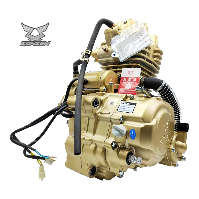 OEM Factory Shop Motorcycle Zongshen Hanwei 200cc Engine Zongshen