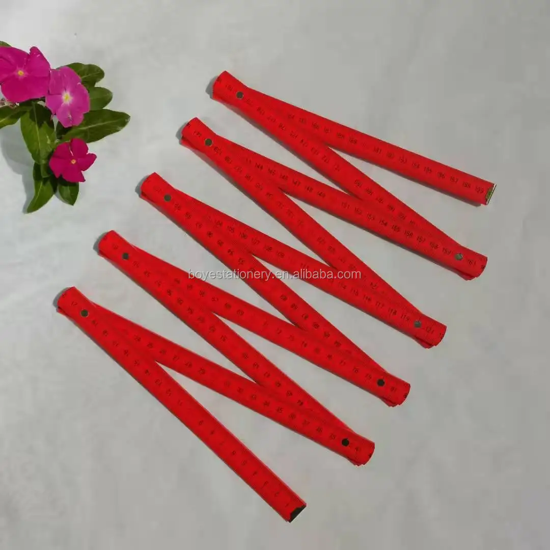 Измерительный инструмент duimнаклек, 2 метра, 10 складных линейки, складная линейка, выдвижная линейка