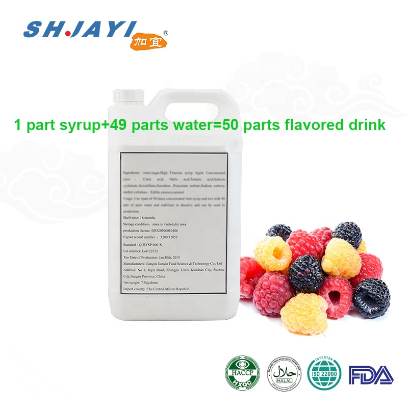 50 концентратов смешанных ягод сироп Ароматизированная газированная Сода Формула для напитков фабричное