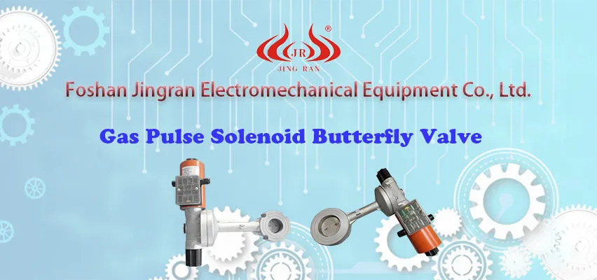 Gas Pulse Solenoid Valve Pulse Solenoid butterfly Valve for Combustion ...