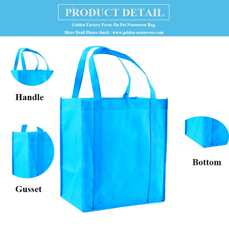 Hot Sale Any Gsm Nonwoven Polyester Tote Bag, Spunbond Polyester Drawstring Bags, Non Woven Foldable Recycle Polyester Bags