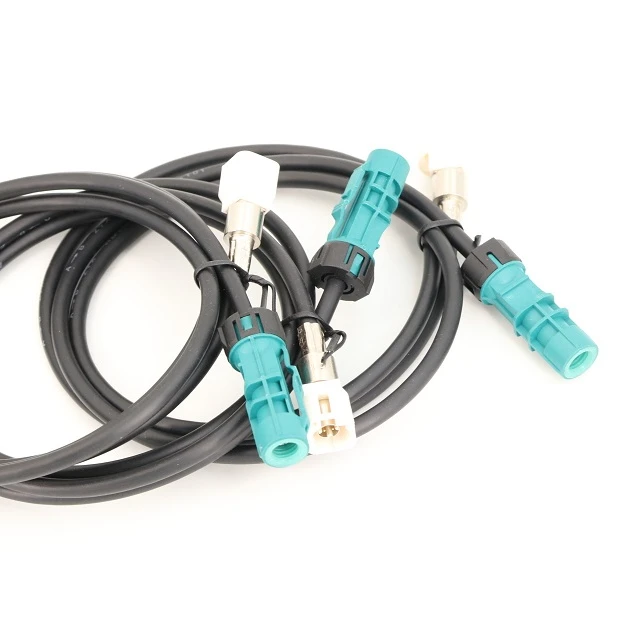 Good Quality Waterproof HSD Cables for Car Camera with Automotive Fakra Wire Harness 4 Pins