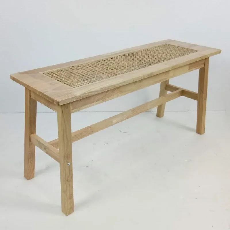 Современная мебель для гостиной, деревянная скамейка из ротанга для столовой, ресторана KD