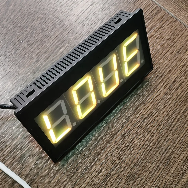 Custom Industry  LED Display Module Analog 0-10V 4-20mA MODBUS RS485 RS232 1.8 Inch 4-Digit LED Digital Tube Display