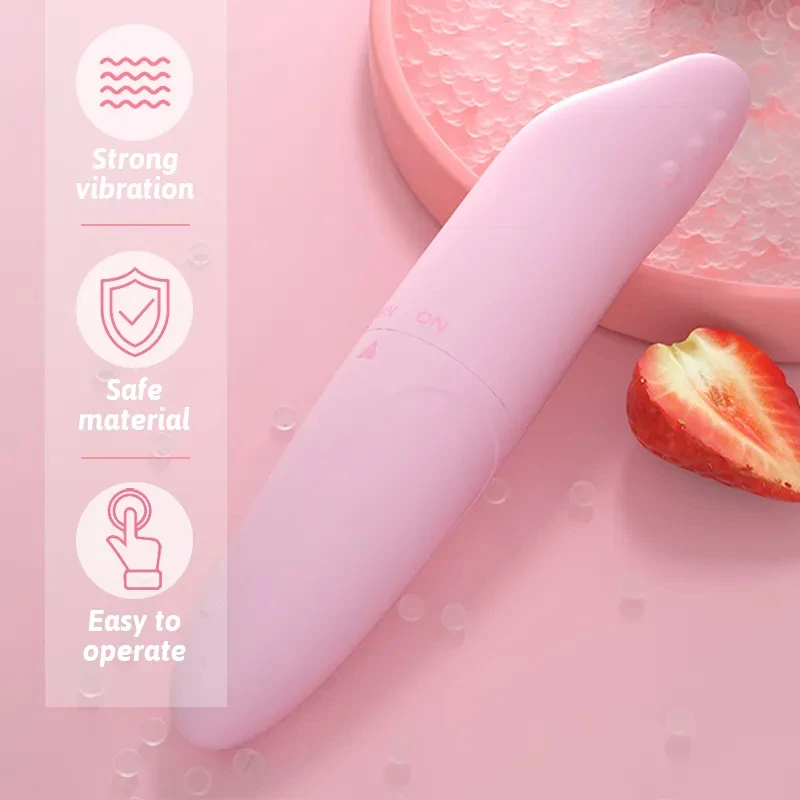 Japan Mini AV Bullet Vibrator for Girls Powerful Stick G-Spot Mini Dolphin Wand Sex Toy with USB Power Supply