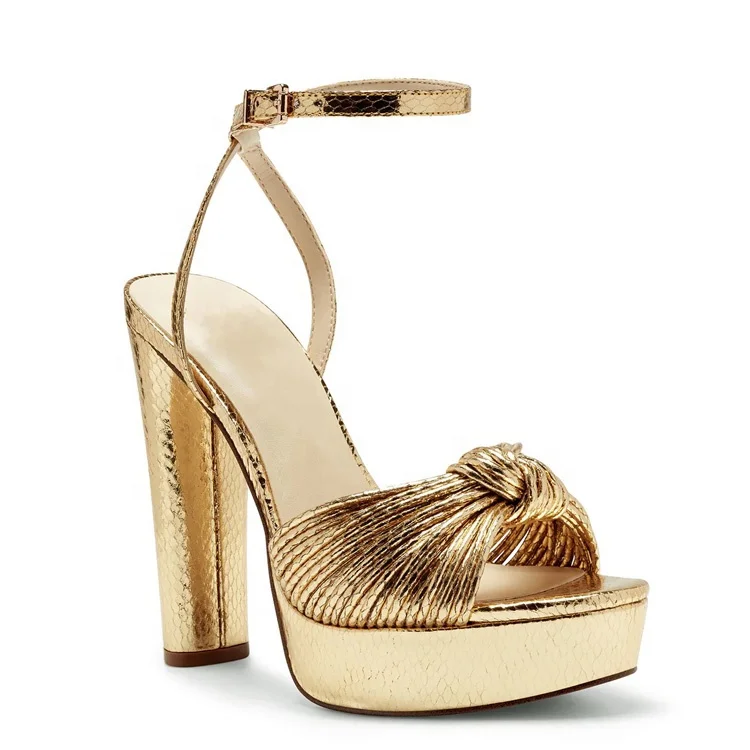 platform chunky wedge heel sandals