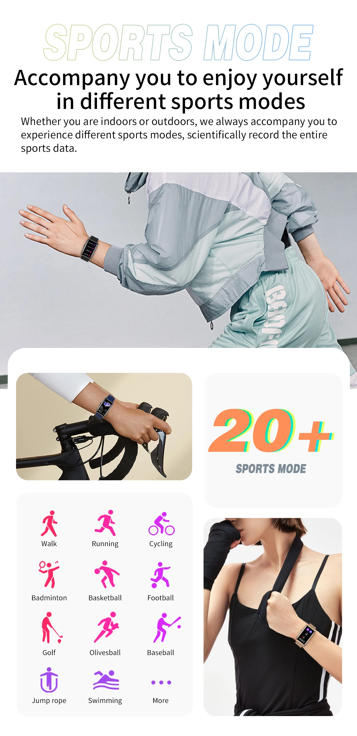 Orologio intelligente alla moda OEM da donna H80 Reloj Smart Watch Monitoraggio reale dell'ossigeno nel sangue Smartwatch impermeabile a basso consumo energetico